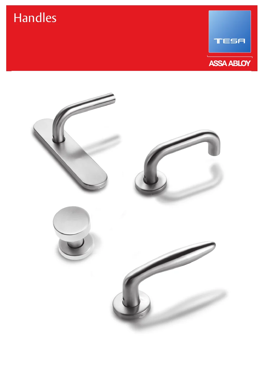 TESA Handles — English cover, first page